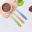 Baby Soft Silicone Spoon Candy Color Temperature Sensing Spoon Children Food Baby Feeding Tools Unique Design Perfect Gift