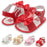 Baby Summer Newborn 0-18M Infant Baby Girls Boys Shoes Solid Non-slip Party Bow PU Leather Breathable Toddler Shoes