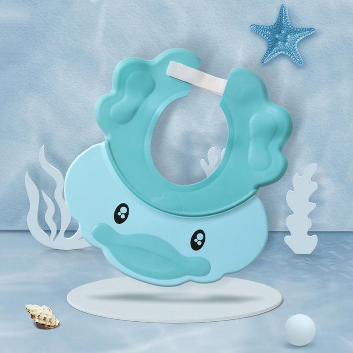 Modern Water Eyes Ears Shampoo Cap Wide Brim Hair Washing Baby Shower Infant Duck Shape Guard Hats For Kids