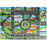 Traffic Road Carpet Play mat Rug For Cars Baby Crawling mat Climbing Pad Parking Lot Map Play Carpet for Baby and Kids