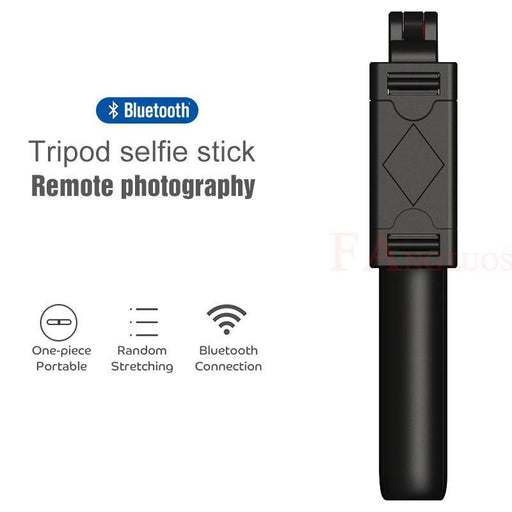 3 in 1 Wireless Bluetooth Selfie Stick Extendable Handheld Monopod Foldable Mini Tripod With Shutter Remote