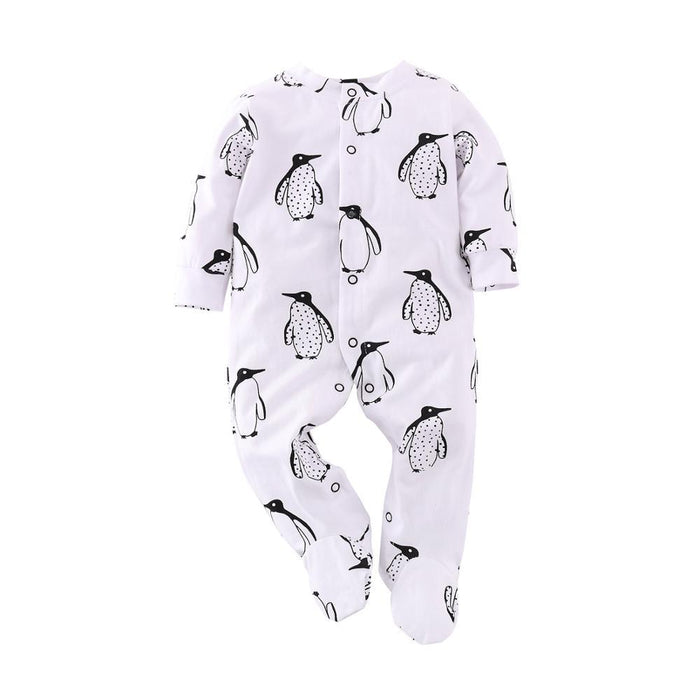 Baby Boy Rompers Long Sleeve Deer Head Infant Newborn Jumpsuit Outfits For Girls and Boys Pajamas