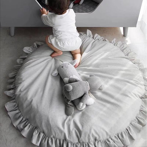 Baby Toys Mat Kids Rug Baby Play Mat Newborn Padded Children' Mat Soft Cotton Crawling Mats Round Carpet Room Decor For Baby