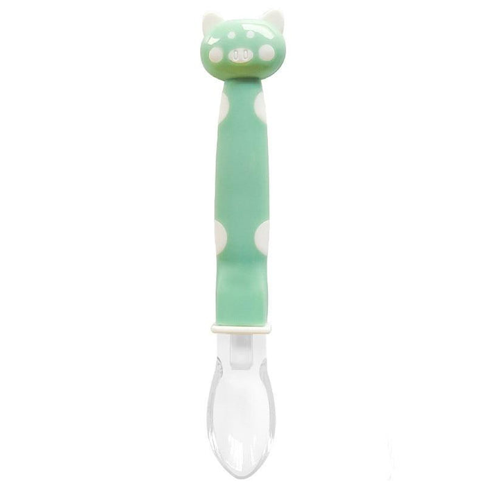 1pcs Baby Soft Silicone Spoon Candy Color Temperature Sensing Spoon Children Food Baby Feeding Tools For Eating