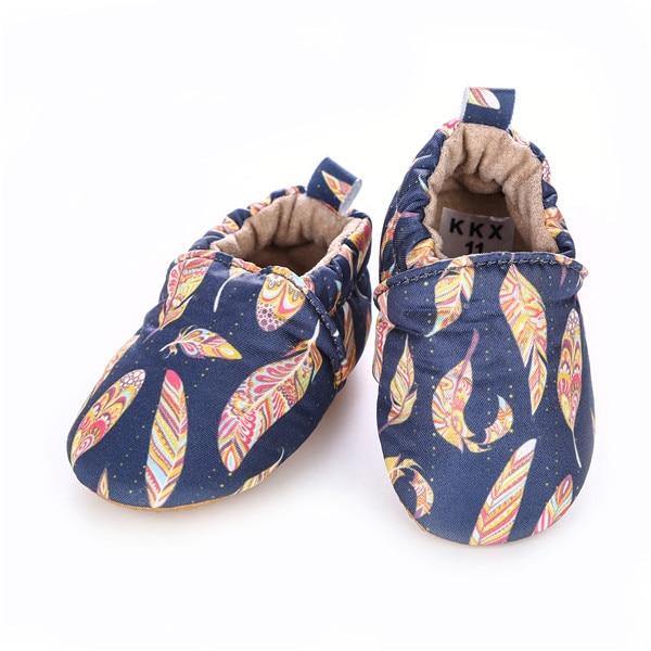 Kid Girls Boy First Walkers Soft Infant Toddler Shoe Cute Flower Footwear For Newborns Baby Shoes