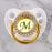 Luxury Glam Crystal White Bling Pacifier 26 Initial Letters Available Handmade Rhinestones Baby Pacifier For Baby