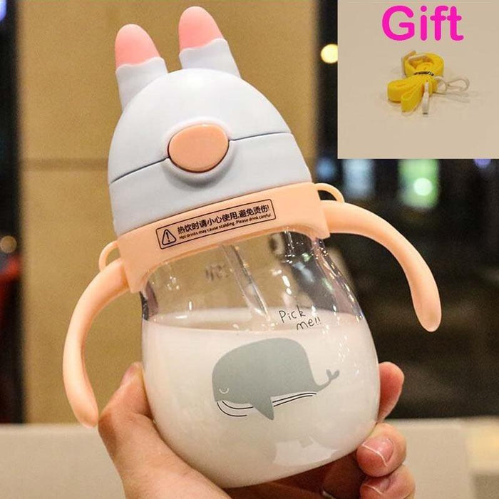 Baby Bottle Anti Colic Air Vent Wide Neck Natural Nursing Feeding Bottle for Infant Baby Bottles for Jucie and Wather for Kids