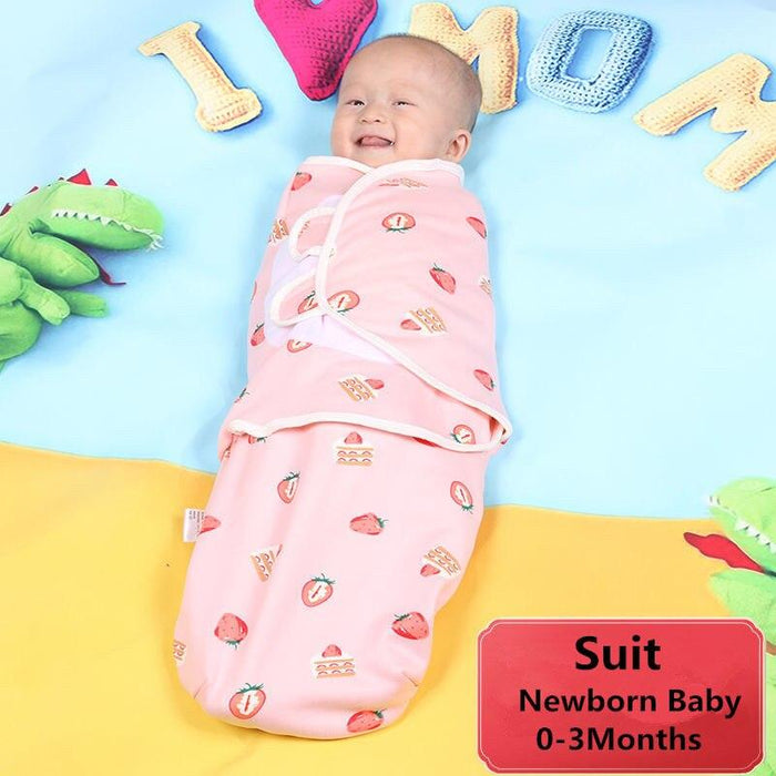 Baby Blanket Infant Cotton Breathable Envelop Swaddle Blankets For Newborn Baby Hooded Sleepsack