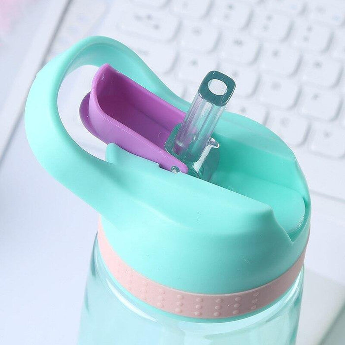 Baby Bottle Infant Newborn Cup Children Learn Feeding Drinking Bottle Kids Straw Juice Water Bottles For Kids