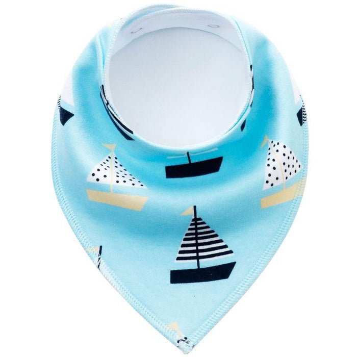 Baby Bibs Triangle scarf Cotton Cartoon Child Bandana Bib Dribble Bibs Newborn BIb for Kids