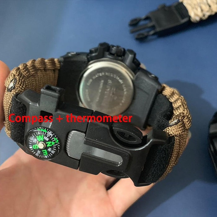 Survival Men Sports Watch With Outdoor Compass In Top Luxury Brand G Style Military Digital Watches Waterproof 50M relogio masculino