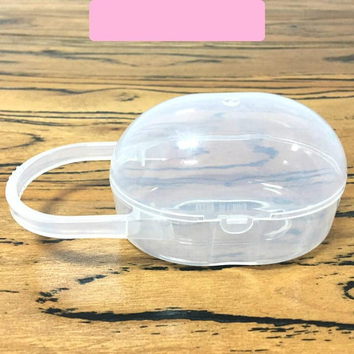 Color Pacifier Baby Solid Box Soother Container Holder Box Travel Storage Case Safe Holder Pacifier For Kids