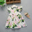 Baby Summer New Children Female Cotton A-Line Dress Kids Clothes Floral Princess Tutu Dresses For Girls