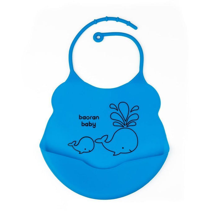 Silicone Baby Bibs waterproof Baby Saliva Towel Animal Adjustable Cloths Bandana Soft Feeding Cartoon Bib For Kids