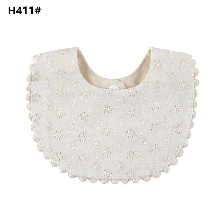 Infant Baby Bib Kid Toddler Dinner Feeding Tassel Double-side Cotton Linen Burp Cloths Saliva Towel For Baby