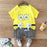 Fashion Infant  Clothing Set for Boys and Girls Cute Summer Casual Clothes Set  Top+Shorts Kids Clothes Summer Edition T shirt and Pants Set