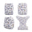 ModernLuxury Printed Baby Cloth Diaper Reusable Cloth Nappy Snap Adjustable Pocket Diaper Nappies For Baby Kids