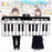 Electronic Musical Piano Mat Keyboard Baby Crawling Touch Play Game Carpet Mat Educational Musical Instrument Toy For Kids