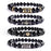 New Modern Design Lion Crown Luxury For Men Bracelet Pave Cubic Zirconia Stone Glossy Beads Charm Elegant Bracelet For Men Jewelry Pulsera Hombre