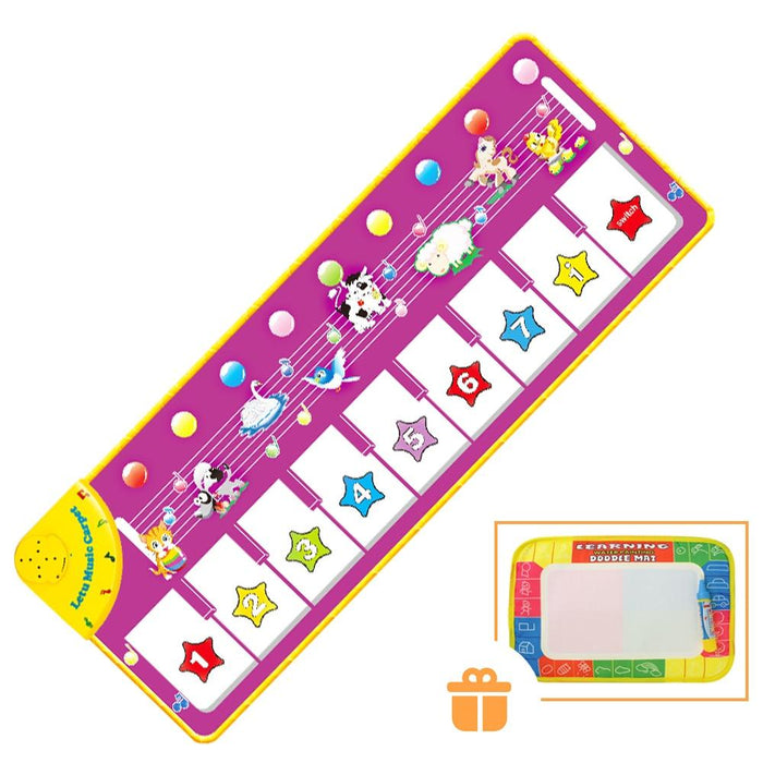 Electronic Musical Mat Carpets Keyboard Baby Piano Play Mat Toy Musical Instrument Music Toys Educational Toys Fro Kids