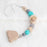 Modern Wood Pacifier Clip Chain Holder Nipples Pacifier Clips Pacifier Teether Teething Toy Cartoo Wooden Bracket For Pacifier For Kids