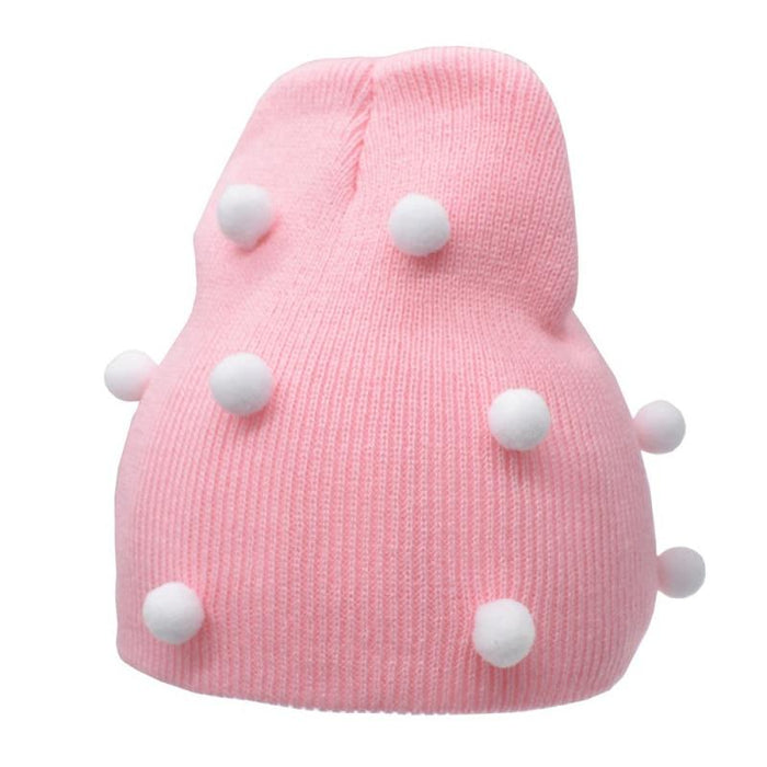 Baby Girl Boy Winter Spring Autumn Soft Warm Knit  Caps for Babies