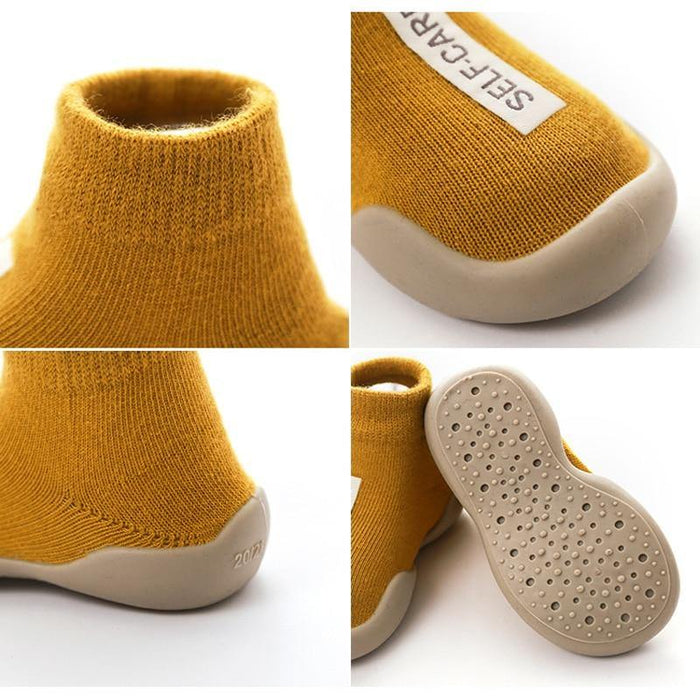 Modern Baby Comfortable Toddler First Walker Girl Kids Soft Rubber Shoe Anti-slip Boy Shoes