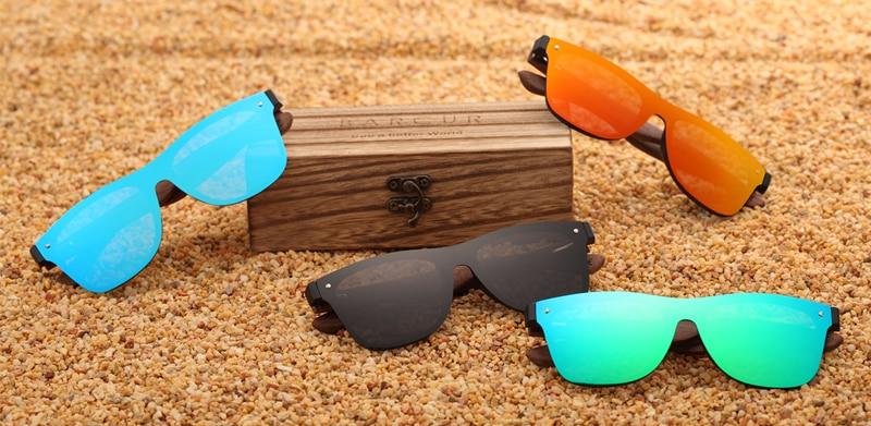 New Elegent Natural Wooden Sunglasses Polarized Men Handmade Bamboo Sunglasses for Women For Women and Men With UV400 Protection