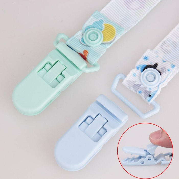 Children Pacifier Holder Clips Soother Holder Pacifier Clip Pacifier Chain Clip Nipple Holder For Baby Kids Pacifier