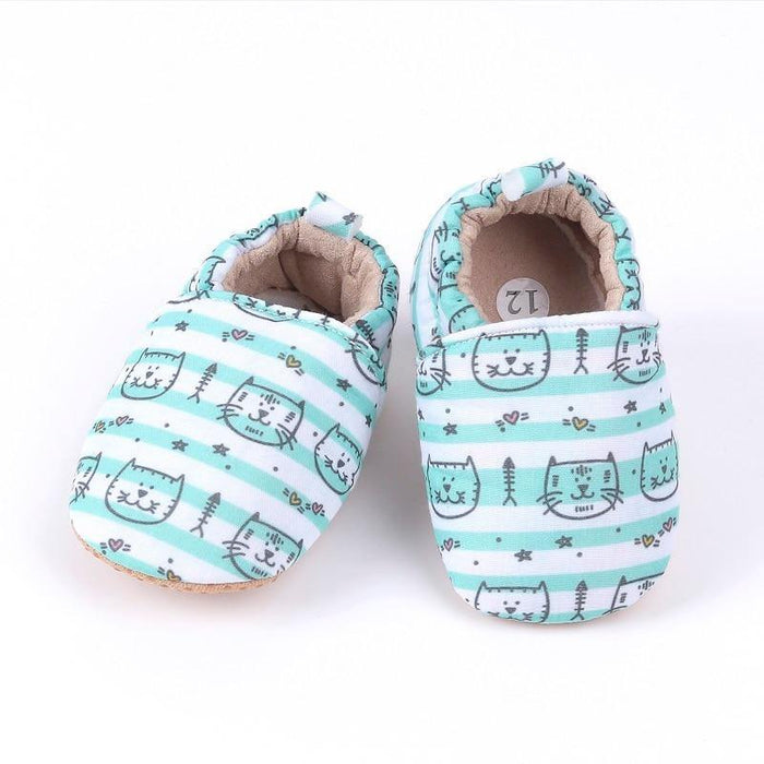 Kid Girls Boy First Walkers Soft Infant Toddler Shoe Cute Flower Footwear For Newborns Baby Shoes