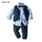 Luxury Modern Outfit Autumn Fashion Baby Boys Gentleman Bow Tie Rompers Pants Suit Baby Set For Celebrations