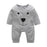 Modern Cat and Heart Baby Boys Girl Romper Long Sleeve Winter Cotton Romper Kid Jumpsuit Playsuit Outfits For Kids