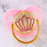 Modern Diamond Luxury Pink Crown Rhinestones Baby Pacifier Lollipop Elegant Infant Baby Shower Gift For Kids