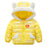 Infant Baby Hooded Warm Jackets For Baby Girls  and Baby Boys For WInter In Modern New Luxury Shiny Design