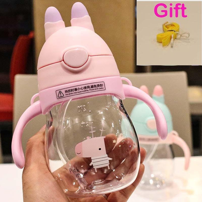 Baby Bottle Anti Colic Air Vent Wide Neck Natural Nursing Feeding Bottle for Infant Baby Bottles for Jucie and Wather for Kids