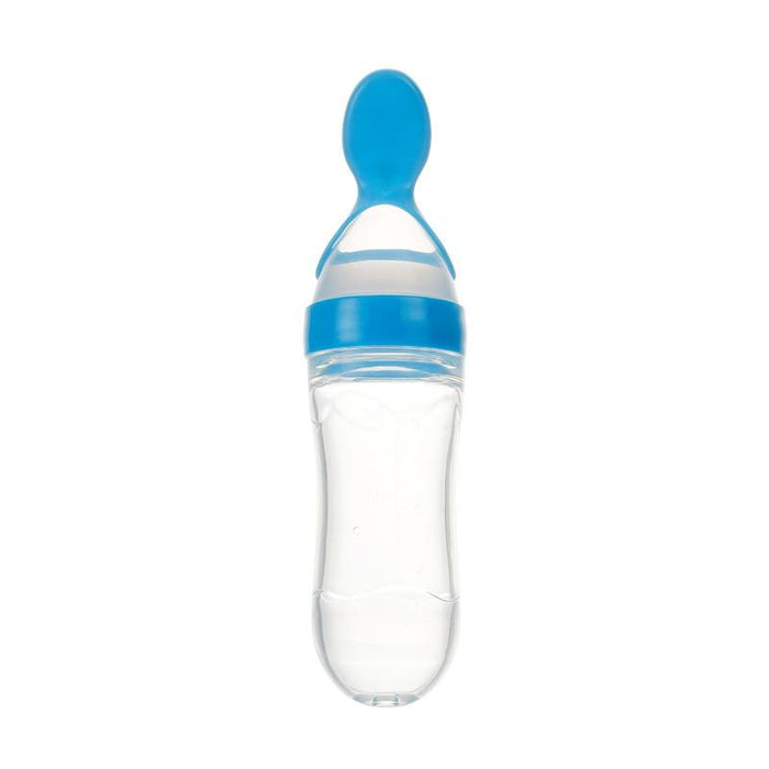 Baby Feeding Bottle Squeeze Feeding Spoon Milk Bottle Baby Training Feeder Food Supplement For Baby