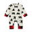 Newborn Baby Boy Girl Clothes Bear Long Sleeve letter print Jumpsuit Romper Playsuit Outfits For Boys