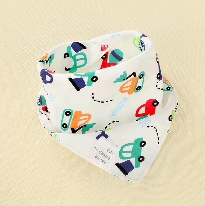 Infant Kids Baby Unisex Feeding Saliva Towel Dribble Triangle Bandana Bibs Burp Cloths Baby Gifts