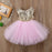 Fancy Wedding Dress Sleeveless Sequins Party Dress For Baby Girl Summer Dresses In Luxury New Elegant Design