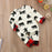 Newborn Baby Boy Girl Clothes Bear Long Sleeve letter print Jumpsuit Romper Playsuit Outfits For Boys