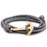 Style Nylon Rope Chain And Link Anchor Bracelets Popular Jewelry Anchor Bracelets For Women and Men