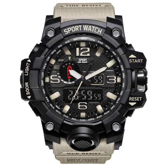 Popular Men Military Army Mens Watch With Led Digital Display Analog Automatic Watch for Men and Woman Sport watch