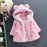 Winter Baby Girls Clothes Fur Coat Fleece Warm Hooded Jacket Children's Outerwear Coat For Girls