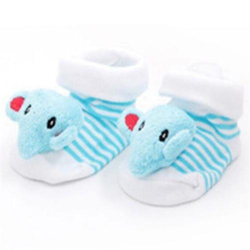 Colorful Newborn Cotton Cartoon Cute Anti Slip Sock Toddler Baby Comfortable Socks Shoes Elastic Soft Socks