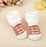 1 Pair Newborn Cotton Striped Warm Slippers Socks For Baby Girls And Boys Very Comfortable And Soft Material