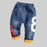 Winter Warm Baby Girls Pants Cotton Denim Digital , Outfit for Infant Clothing Newborn Toddle Boys Trousers