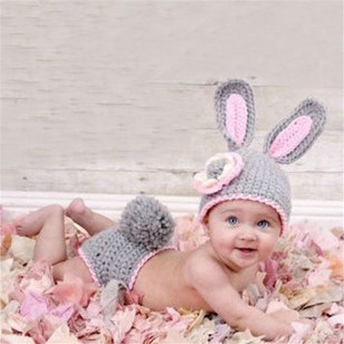 New Knitting Baby Hat Newborn Photography Props Cute Children Pajamas Set For Girls And Boys In Modern New Design