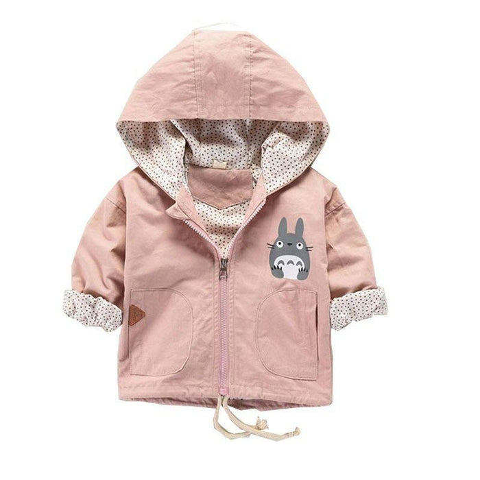 Spring Autumn Newborn Baby girl clothes Hooded baby coat 100% Cotton Children coat