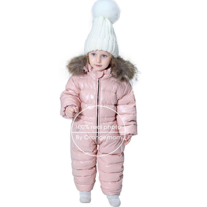 Winter Snowsuit for Climbing  Babyboy Jacket  Outdoor Infant Clothes for Girls/Boys For Ski And Winter