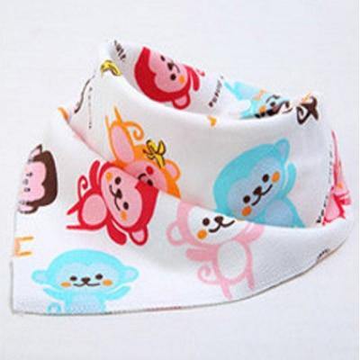 Baby Bibs Cute Cartoon Pattern bib  Burp Cloths Saliva Towel Cotton Infant Burp Cloths Bib For Kids